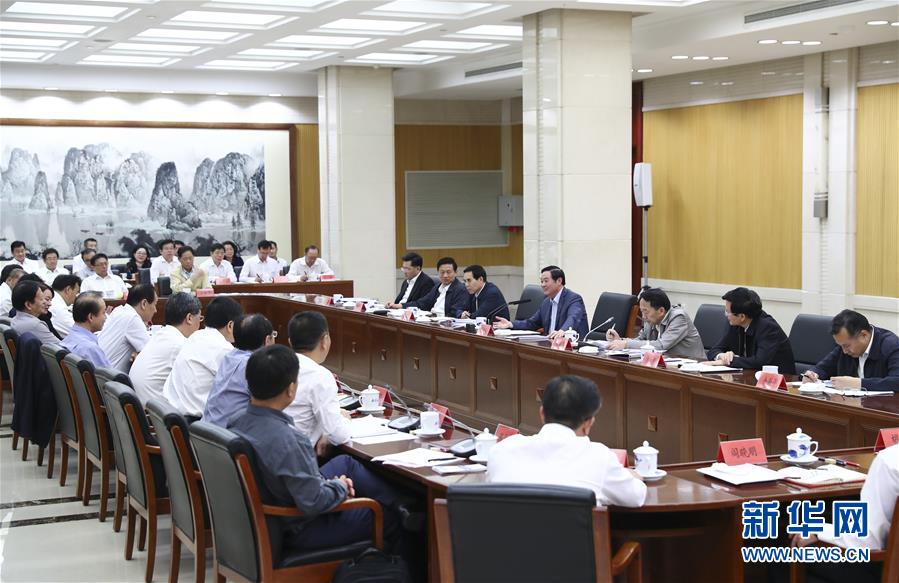 9月21日，中宣部在北京召開中央媒體駐外機構(gòu)外宣工作座談會。中共中央政治局委員、中央書記處書記、中宣部部長劉奇葆出席座談會并講話。新華社記者 謝環(huán)馳 攝 