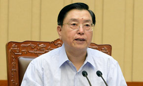 張德江出席十二屆全國(guó)人大常委會(huì)第四次會(huì)議閉幕會(huì)