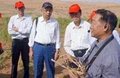 中國荒漠治沙&ldquo;新式武器&rdquo;