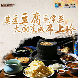 莫道豆腐平常菜，大廚烹成席上珍