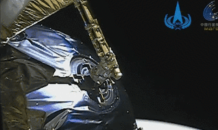&ldquo;天問一號&rdquo;探測器火星捕獲過程影像來了！
