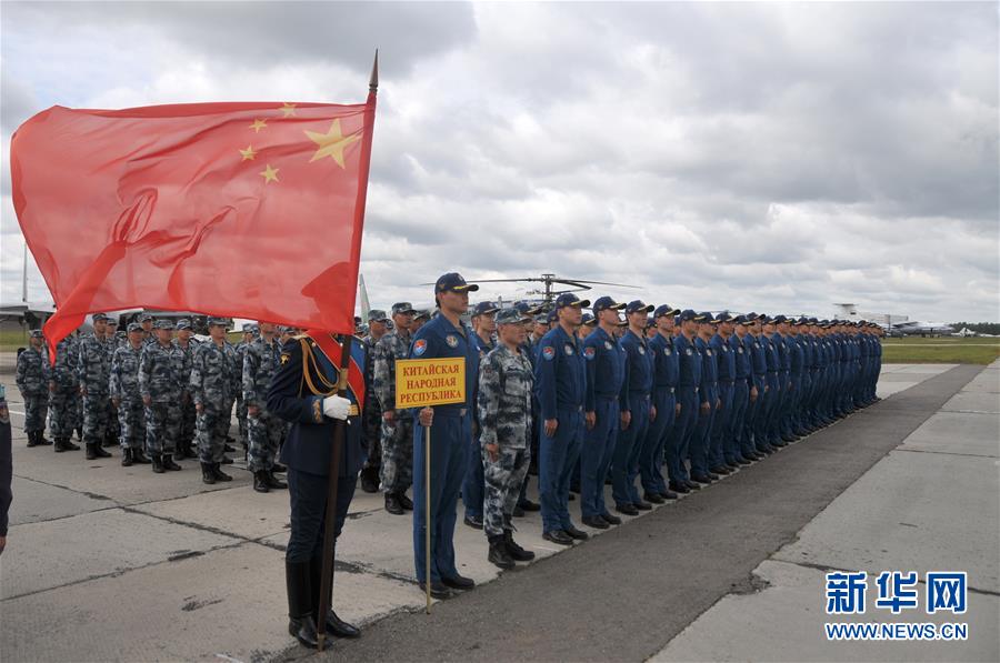 （國際）（1）&ldquo;國際軍事比賽-2019&rdquo;&ldquo;航空飛鏢&rdquo;項目開幕