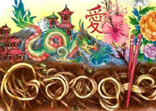 美華裔女生將谷歌標(biāo)識(shí)畫出中國(guó)風(fēng)贏大獎(jiǎng) 獎(jiǎng)金3萬美金